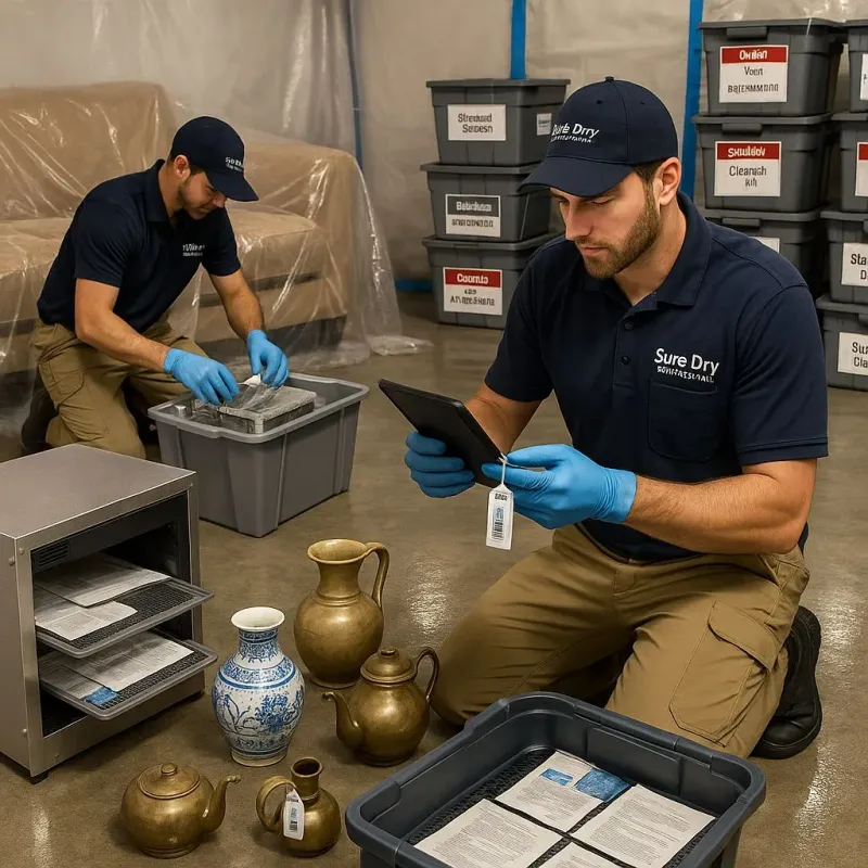 Content Protection and Restoration process in Ballville, OH