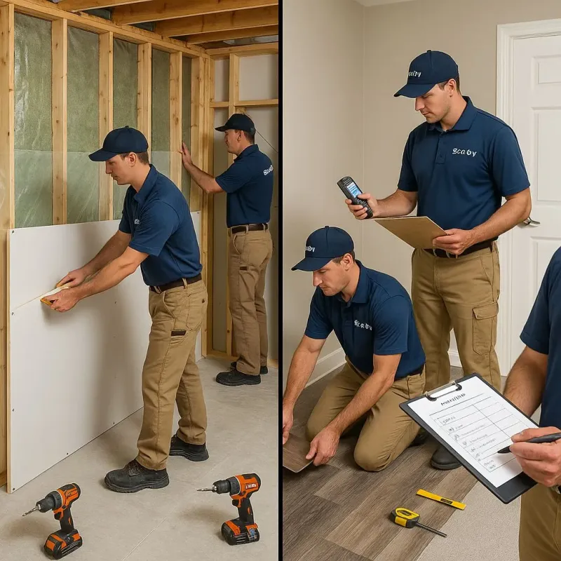 Repairs and Reconstruction process in Ballville, OH