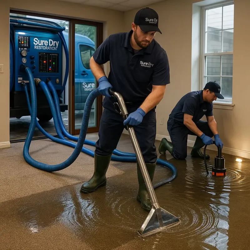 Water Extraction and Removal process in Ballville, OH